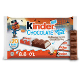 Kinder Chocolate Bars – Portion-Controlled Individually Wrapped Treats for Park Playdates, Sports Practices, and Travel Snacks, 20 Count, 8.8 oz