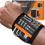 Tmacker Magnetic Wristband – Cool Holiday Stocking Stuffer for Men Who Love Tools, Breathable 1680D Polyester with Velcro Strap