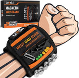 Lenski Magnetic Wristband Tool Belt – Slim 3.87 oz Design for Intentional DIYers, Less-Is-More Hardware Organizer