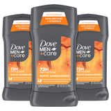 DOVE MEN + CARE Plant-Based Sandalwood Antiperspirant Set – Neutral Scent Staple for Less-Is-More Vanity Spaces