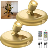 LUMIORA Rechargeable Art Light for Clutter-Free Spaces, Seamless Magnetic Mount Spotlight in Black or White