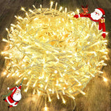 Brightown Clear Wire Fairy Lights 88ft 240LED, Memorable Wedding Shower, Housewarming & Holiday Gift with 13 Modes & Timer