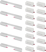 Govee Neon Rope Light Mounting Kit – Uncluttered Wall Mounts for H61D3 H61D5 H61D6, 20pcs Slim Brackets for Intentional Home Setups