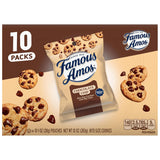 Famous Amos Bite-Size Chocolate Chip Cookies Nostalgic Gift Box for Grandparents, Neighbors, and Coworkers