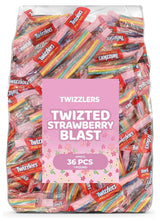 Bulk Strawberry Blast Pull-N-Peel Licorice, 1 LB (36 Pieces) – Grab-and-Go Chewy Candy for Tailgates, Beach Days, and Outdoor Movie Nights
