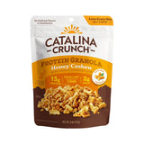 Catalina Crunch Protein Granola - Safe School Snack Granola for Gluten-Free Kids, 13g Protein Lunchbox Staple - Peanut Butter 8 oz