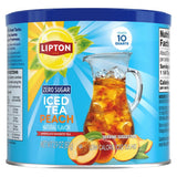 Lipton Peach Iced Tea Canister – 10-Quart Office Supply for Shared Fridges and Team Meetings