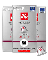 Illy Classico Capsules — Fast Brew Nespresso-Compatible Pods for the Home Office Desk, Consistent Italian Espresso in Seconds