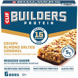 CLIF BUILDERS 16g Protein Bar - Lightweight Peanut Butter Chocolate Snack for Long Outdoor Outings and Adventure Packs