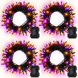 Brightever 4-Pack Low-Profile String Lights – Discreet LEDs for Floating Shelves, Headboards, and Quiet Decor