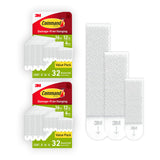 Command 64-Strip Picture Hanging Kit – Practical Gift for New Homeowners, Damage-Free Decor