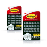 Command Outdoor Light Clips – Less Is More Light Clip Set for Clean Modern Patios and Neutral Interiors