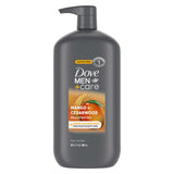 Dove Men+Care Micromoisture Body and Face Wash – Sweat-Rinsing Cleanser for Trail Huts, Beach Cabins, and Patio Showers, 30 oz