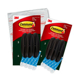 Command Damage-Free Bronze Hooks for Family-Friendly Walls, No Drilling or Sharp Hardware