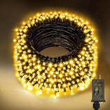 Nisocy Waterproof LED String Lights – Durable Patio Lights for Rain, Snow, and Year-Round Backyard Use