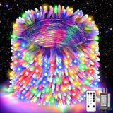 BZBANRN 1200 LED Low Heat Twinkle Lights, Family Friendly Multicolor String Lights for Backyard, Bunk Bed, and Treehouse