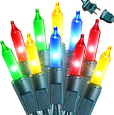 Joomer LED Christmas Lights – No Heat No Fire Risk LED String Lights for Indoor and Outdoor Holiday Use