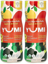 Yumi Apple Broccoli Puffs – Brain-Development Snack for Toddlers, Iron and Choline, Organic 1.5 oz