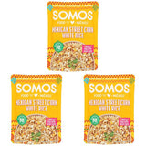SOMOS Mexican Street Corn White Rice, 8.8 OZ – Stocking Stuffer for College Students and Busy Cooks