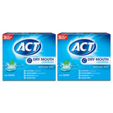 ACT Dry Mouth Soothing Mint Lozenges with Xylitol – Mindful Morning Routine for Sensitive Mouths, Value Pack 36 ct., 2 pk