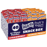 Welch's Fruit 'n Yogurt Variety – Travel Bag Snack for Flights and Long Drives, No Refrigeration Required