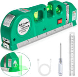 AikTryee 3-in-1 Laser Level – Kitchen Backsplash and Bathroom Tile Tool for Clean, Even Installation Lines