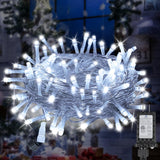 CozyAura Connectable String Lights – Christmas and Bridal Shower Gift, 8 Modes and 3 Color Options