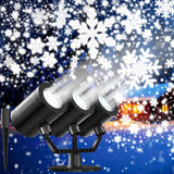 Lumora Glow LED Snow Projector – Portable Camping and Outdoor Dining Ambiance for Cold Evenings