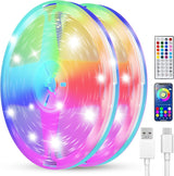 Lumify Music-Sync LED Strip Lights – Flame-Free Ambient Lighting for Children's Room, Gaming Corner, and Granddaughter's Princess Bedroom Setup