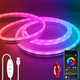 Lumichrome Neon Strip Light – Holiday Gift for Daughters and Grandkids, DIY Shape Wall Decor