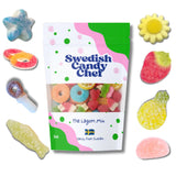 Swedish Candy Chef Lagom Mix - Curator's Choice Swedish Candy Assortment, Traditional Salmiak and Liquorice Sampler 5oz