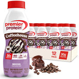 Premier Protein Coffeehouse Mocha Protein Shake – Birthday Gift for Mom Who Skips Breakfast on School Run Mornings, 12 Pack