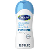 Cetaphil Moisturizing Body Wash 16.9 fl oz – Gentle Evening Shower Care for Mature and Eczema-Prone Skin