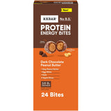 RXBAR Protein Energy Bites for Active Travel, Individually Wrapped Dark Chocolate Peanut Butter Bites for Carry-On and Day Packs