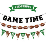 Jersey Pennant Set – Kids Soccer Birthday Party Decor, Reusable Sports Garland for Backyard and School Gym