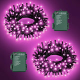 Lumabelle Simple LED Lights – Uncluttered Bedroom and Studio Decor, 8 Modes Timer 2-Pack