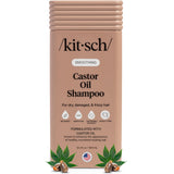 Kitsch Smoothing Castor Oil Shampoo – Stress-Relieving Bath Time Treat, Gentle Cleanser for Frizzy Hair