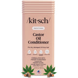 Kitsch Smoothing Castor Oil Liquid Conditioner – Clean Beauty Conditioner for a Calming Wind-Down Shower, Sugared Amber Scent