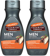 Palmer's Men's 3-in-1 Face & Body Lotion – Streamlined Morning Routine Lotion for Capsule Grooming