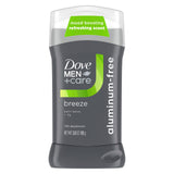 DOVE MEN + CARE Aluminum-Free Deodorant Stick – Patio and Open-Air Ready, Long-Lasting Freshness 3 oz