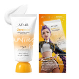 Anua Zero-Cast Moisturizing Sunscreen SPF 50 – Broad-Spectrum SPF for Beach Days and Pool Lounging