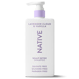 Native Scalp Detox Shampoo Lavender Cloud & Vanilla 16.5 fl oz – Calming Post-Workout Hair Reset for a Healthier Routine