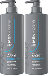 Dove Men+Care Hydration Fuel Shampoo + Conditioner Single-Step Grooming for Busy Mornings, 18 fl oz