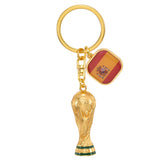 FIFA World Cup 2026 Trophy Keychain – Display Shelf Collectible for World Cup 2026 Memorabilia