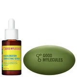 Good Molecules Brightening Skincare Duo – Clean Beauty Bar and Serum for a Less-Is-More Brightening Routine