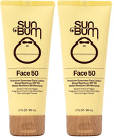 Sun Bum Original Sunscreen Face - Clutter Free Daily Sun Protection - Single Bottle Travel Size 3 oz