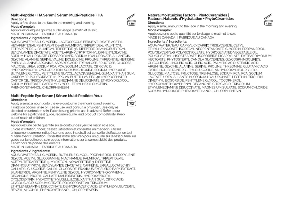 The Ordinary Age Support Set - Less-Is-More Skincare Regimen for the Neutral Vanity Counter, 3-Step Peptide Routine