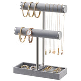 bussdis Beige Bracelet Display Holder – Living Room Aesthetic Piece, Ring Tray Organizer for Coffee Table