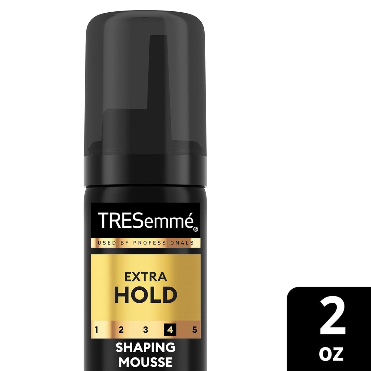 TRESemmé Travel-Size Mousse Plus Two Full Bottles – All-Day Open-Air Hold for Commuters and Outdoor Event Guests