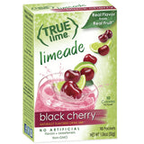 True Lime Black Cherry Limeade Drink Mix – Low-Calorie Electrolyte-Style Mix for Gym Bags and Stanley Tumbler Refills